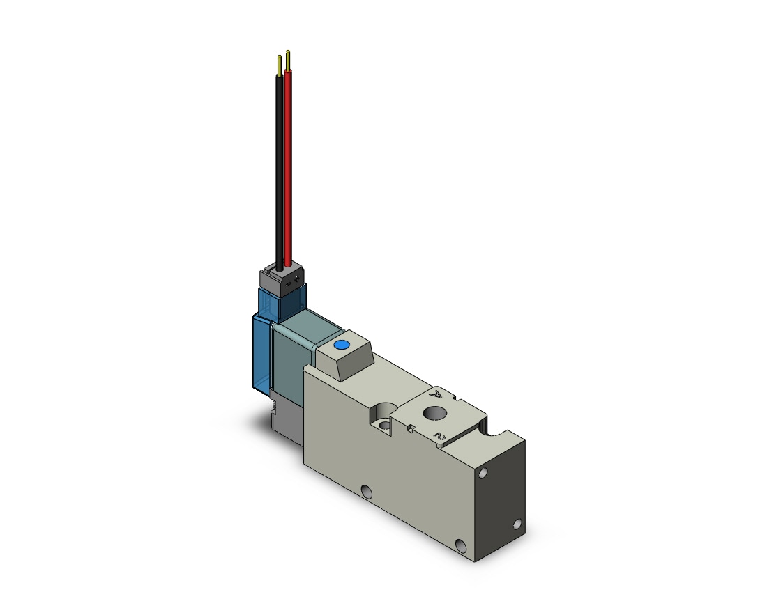 SMC VQZ212B-5M1-M5 valve, VQZ200 VALVE, SOL 3-PORT