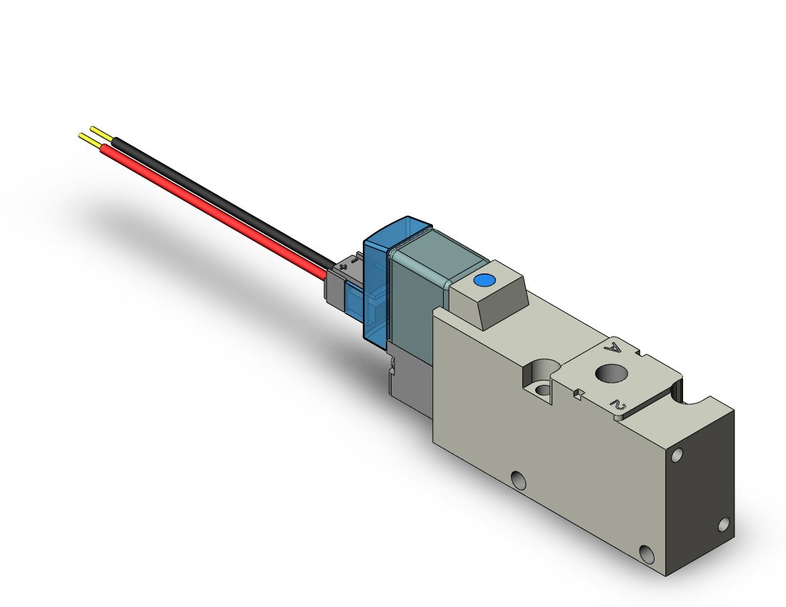 SMC VQZ212K-6L1-M5 valve, body ported (dc), VQZ200 VALVE, SOL 3-PORT***