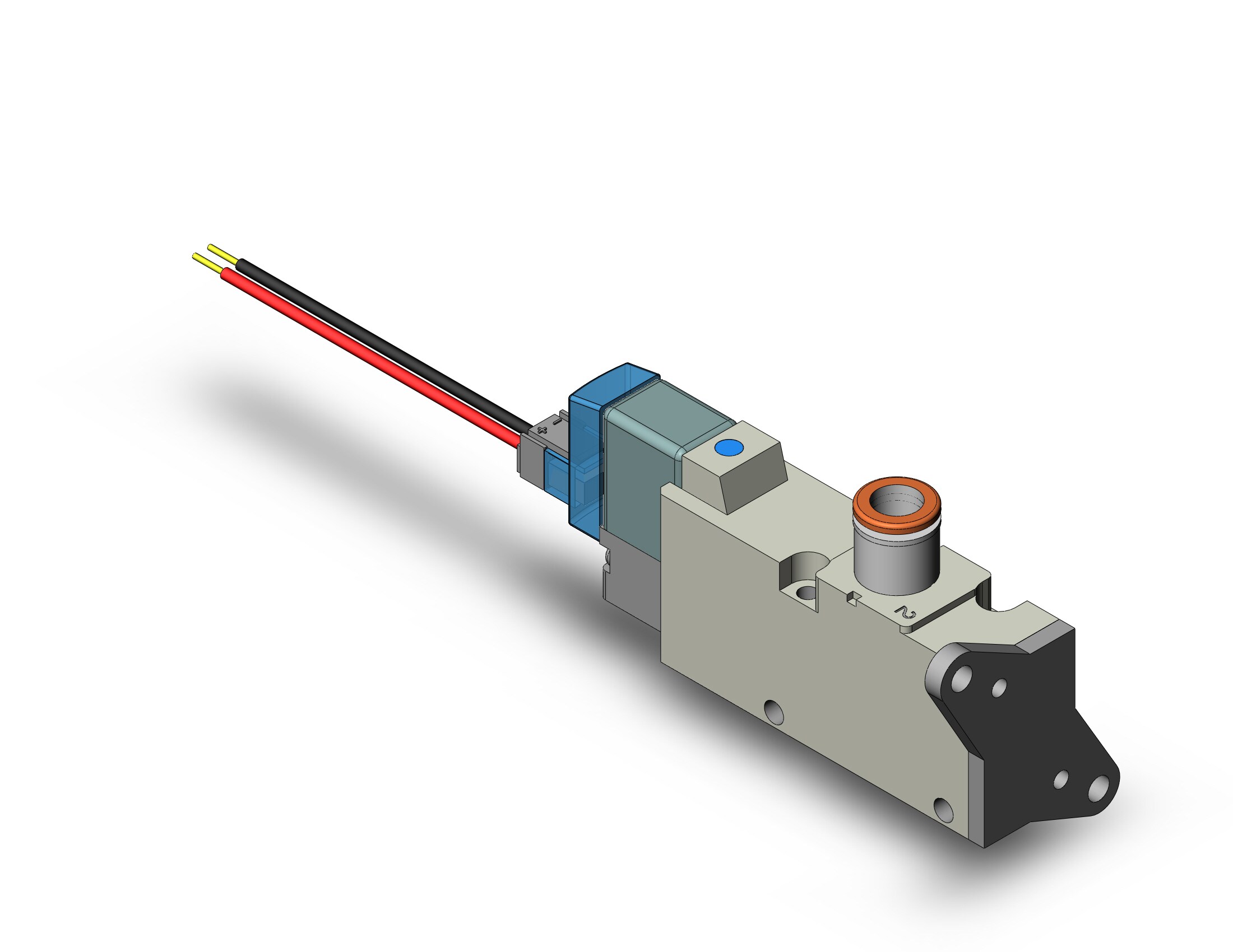 SMC VQZ222-5L1-N7T-F valve, body ported (dc), VQZ200 VALVE, SOL 3-PORT***