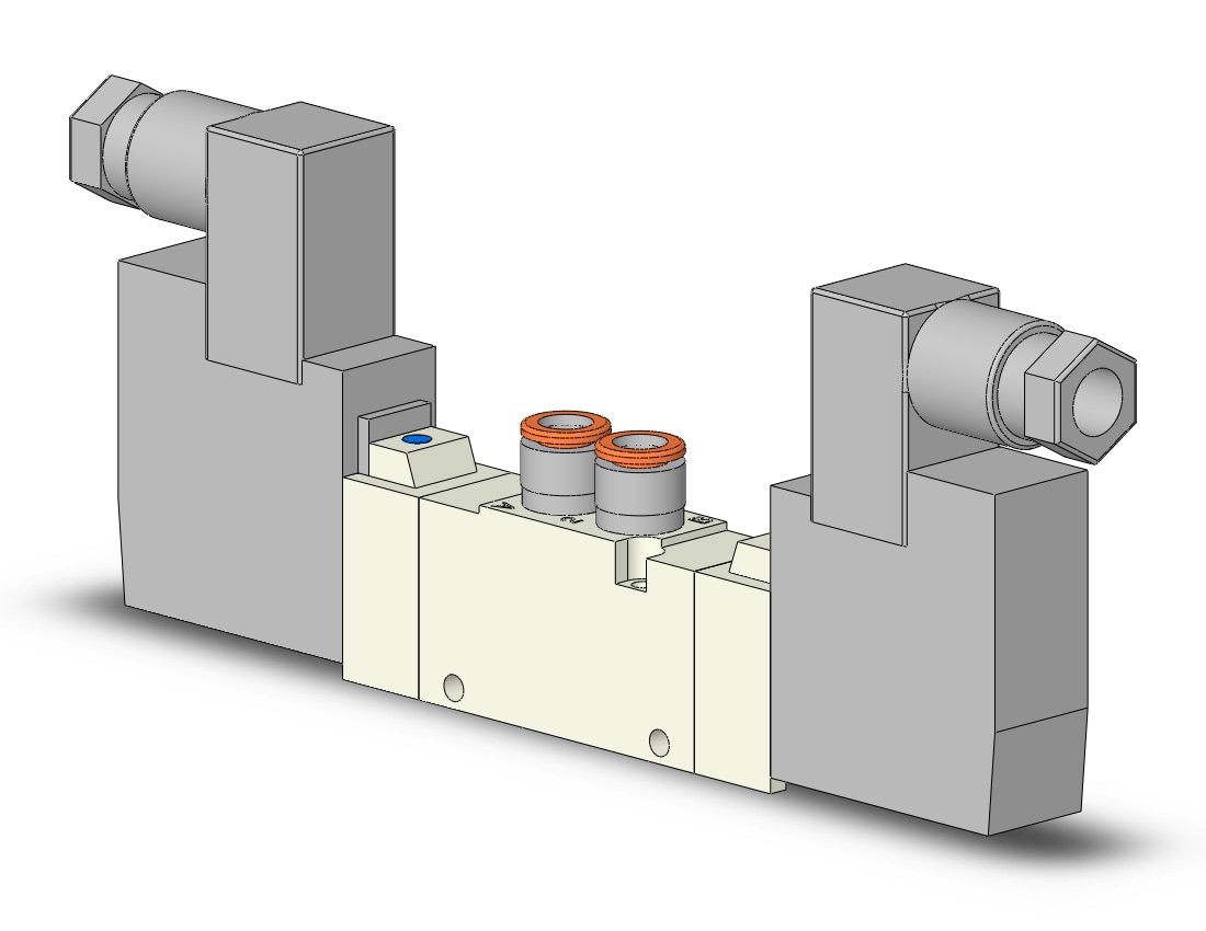 SMC VQZ2221-5YS1-N7 2000 series 5 port valve, 4/5 PORT SOLENOID VALVE