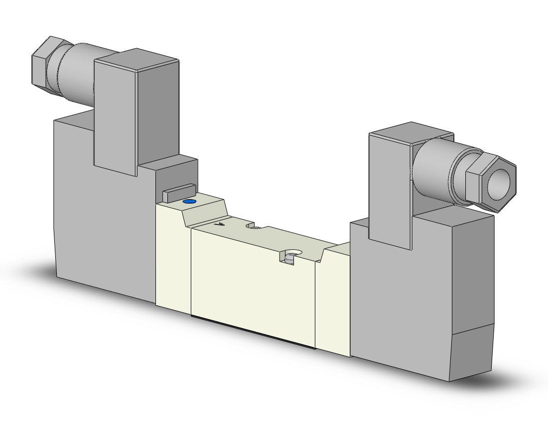 SMC VQZ2251-5YS1 2000 series 5 port valve, 4/5 PORT SOLENOID VALVE