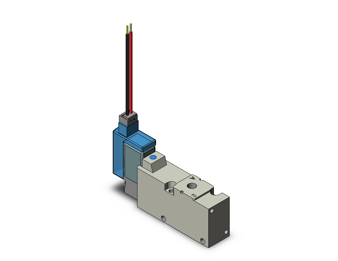 SMC VQZ232-3M1-M5 valve, body ported (ac), VQZ200 VALVE, SOL 3-PORT***