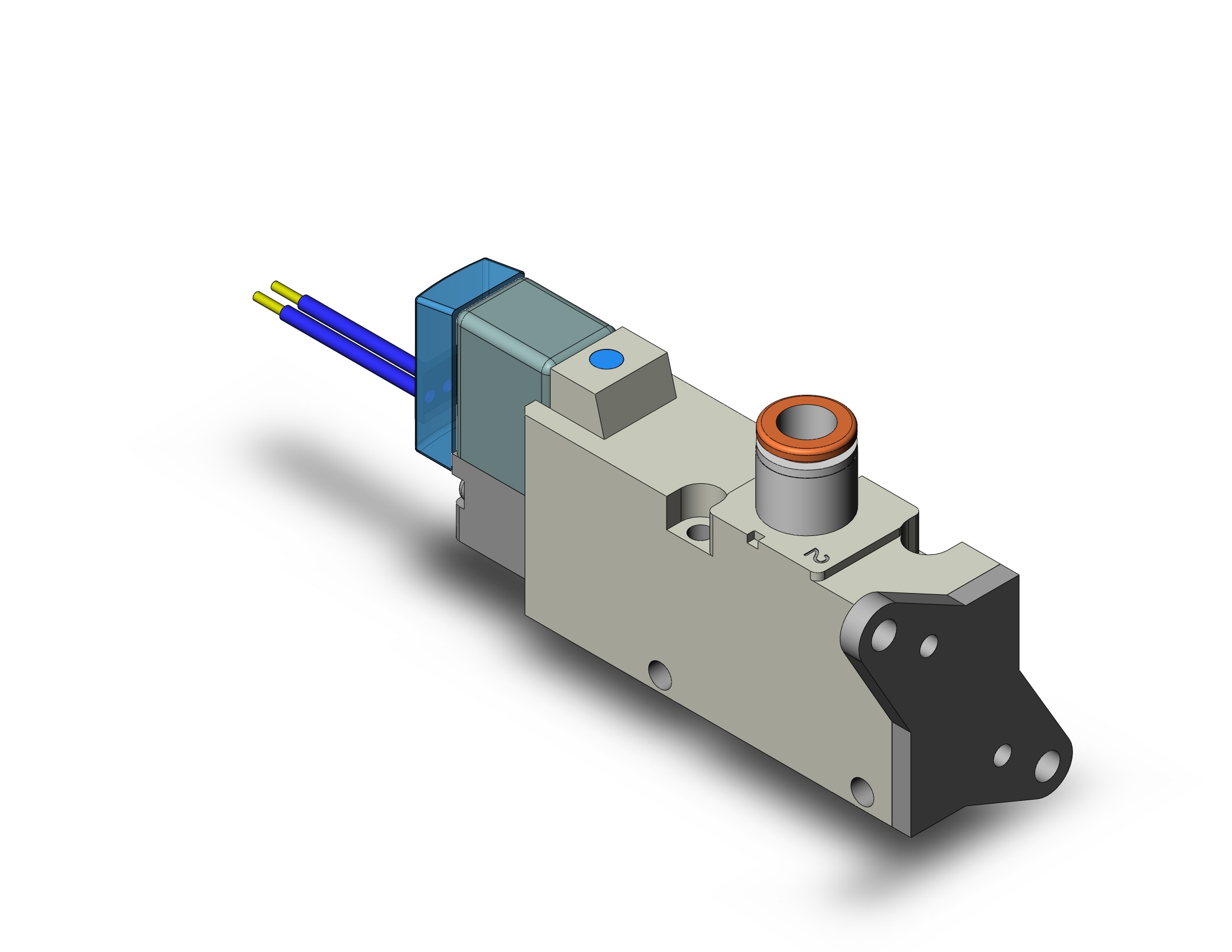 SMC VQZ232-5G1-C6-F valve, VQZ200 VALVE, SOL 3-PORT***