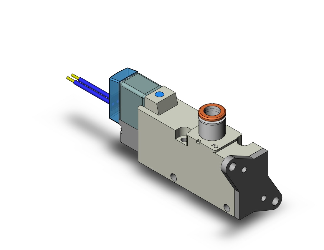 SMC VQZ232-5G1-N7T-F valve, VQZ200 VALVE, SOL 3-PORT