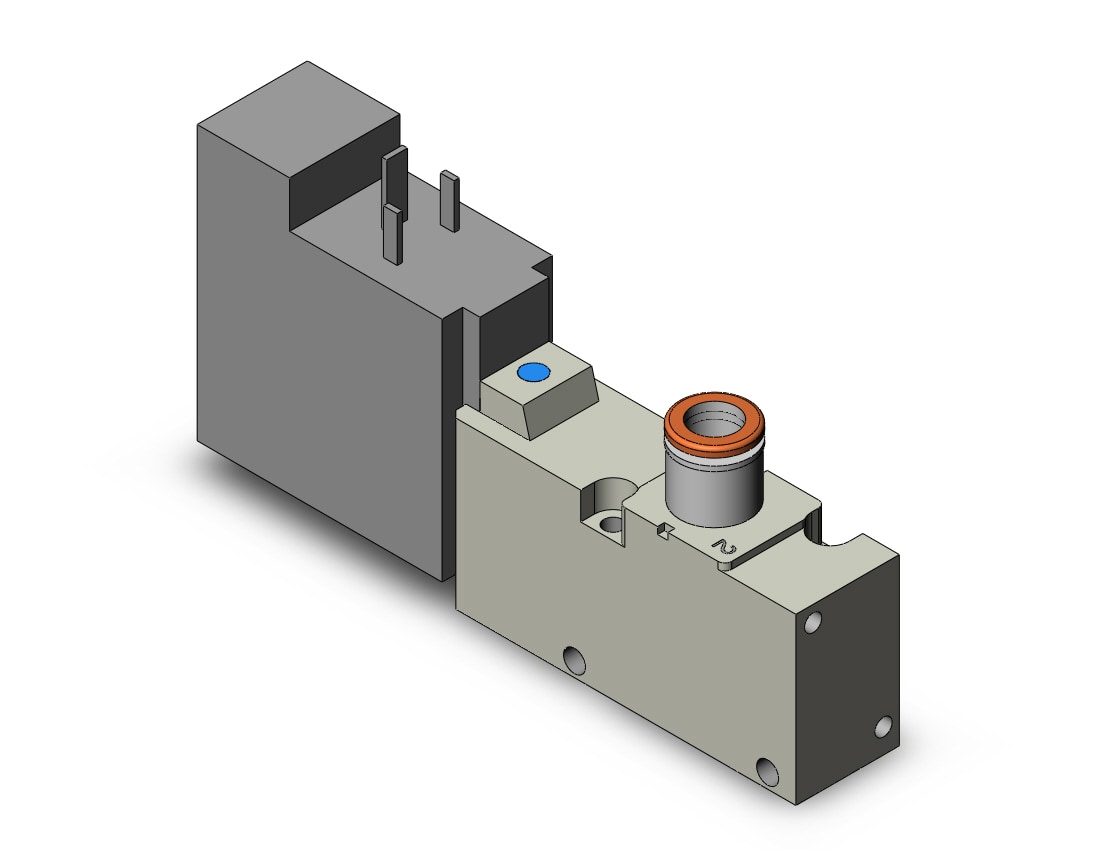 SMC VQZ232-6YOS1-N7T valve, VQZ200 VALVE, SOL 3-PORT***