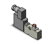 SMC VQZ232BR-5Y1-C6 valve, VQZ200 VALVE, SOL 3-PORT***