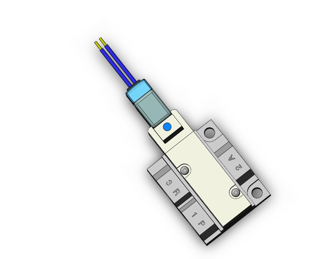 SMC VQZ235B-5G1-01T valve, VQZ200 VALVE, SOL 3-PORT