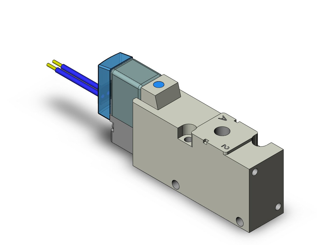 SMC VQZ242-6G1-M5T 3 port body ported solenoid valve, 3 PORT SOLENOID VALVE