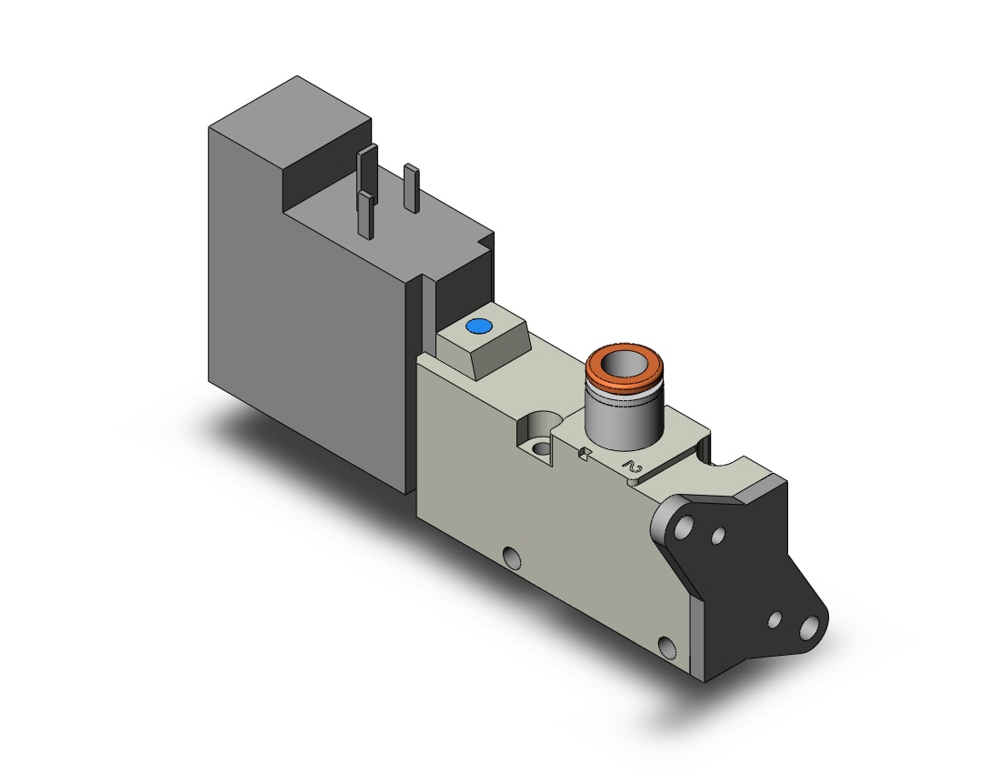 SMC VQZ242B-5YO1-C6F-Q valve, VQZ200 VALVE, SOL 3-PORT***