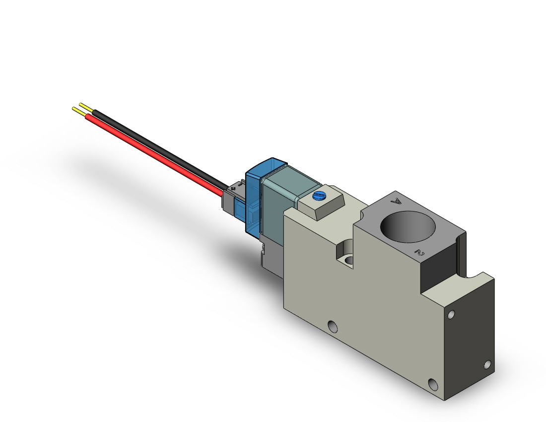 SMC VQZ312-5LB1-02 3 port body ported solenoid valve, 3 PORT SOLENOID VALVE