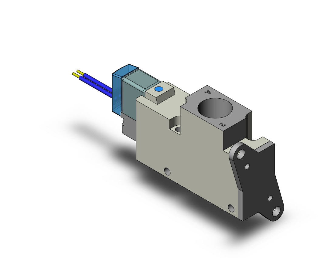 SMC VQZ312-6G1-02-F 3 port body ported solenoid valve, 3 PORT SOLENOID VALVE