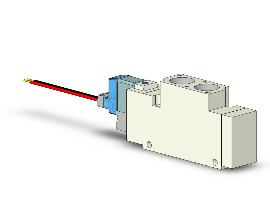 SMC VQZ3120-5LB1-02 valve, body ported (dc), VQZ3000 VALVE, SOL 4/5-PORT