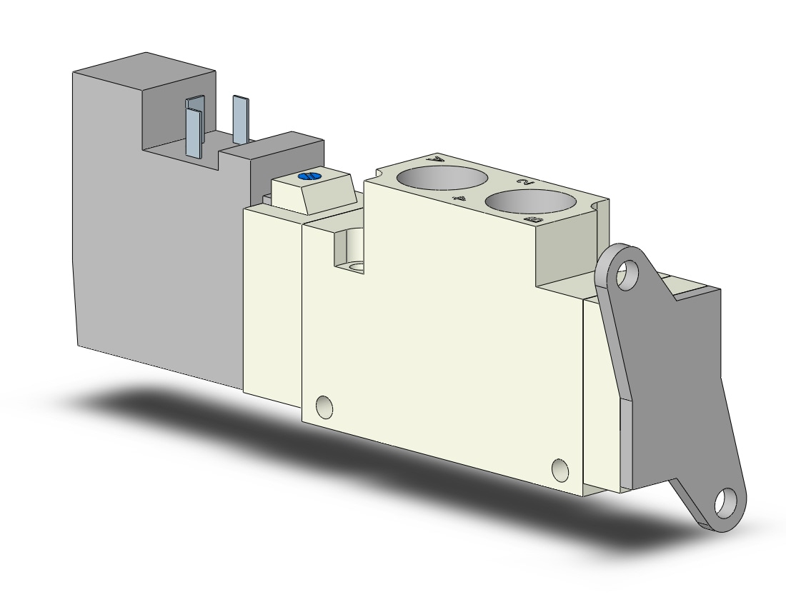 SMC VQZ3120B-5YOB1-02-F-Q 3000 series 5 port valve, 4/5 PORT SOLENOID VALVE