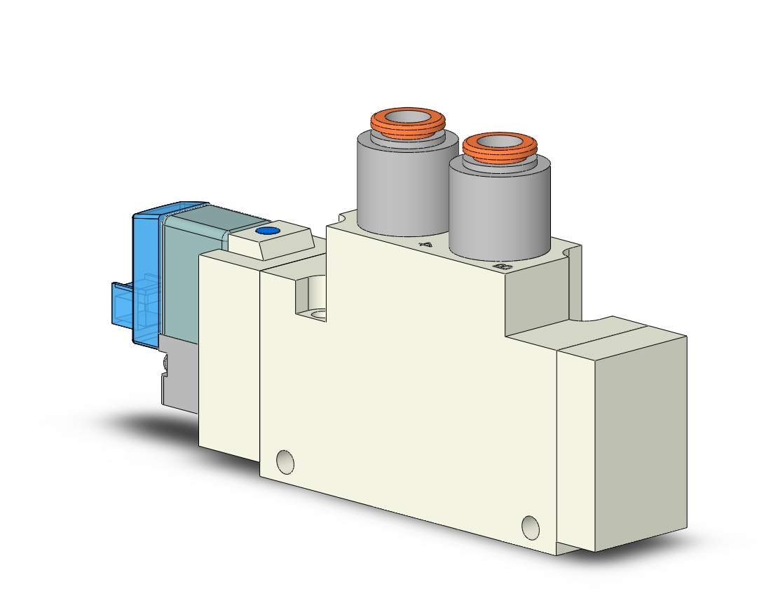 SMC VQZ3121B-5LO1-N7T valve, body ported, VQZ3000 VALVE, SOL 4/5-PORT***