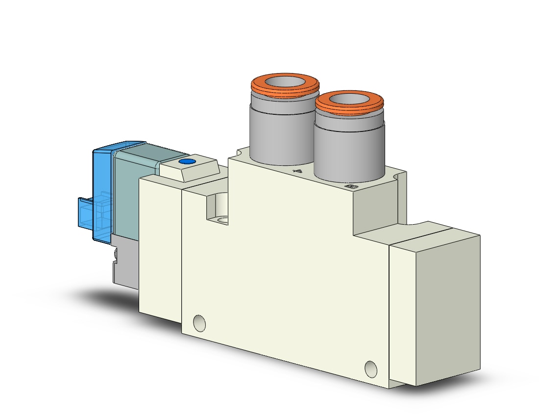 SMC VQZ3121B-5LO1-N9T valve, body ported, VQZ3000 VALVE, SOL 4/5-PORT***