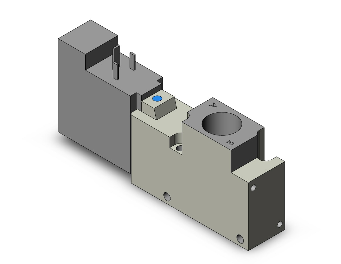 SMC VQZ312B-5YO1-02F valve, VQZ300 VALVE, SOL 3-PORT***