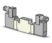 SMC VQZ3221R-5YZ1-02 3000 series 5 port valve, 4/5 PORT SOLENOID VALVE