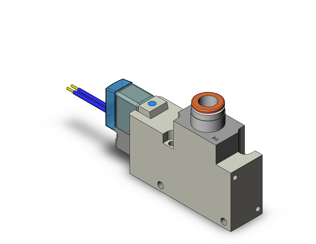 SMC VQZ332-5G1-C8 3 port body ported solenoid valve, 3 PORT SOLENOID VALVE