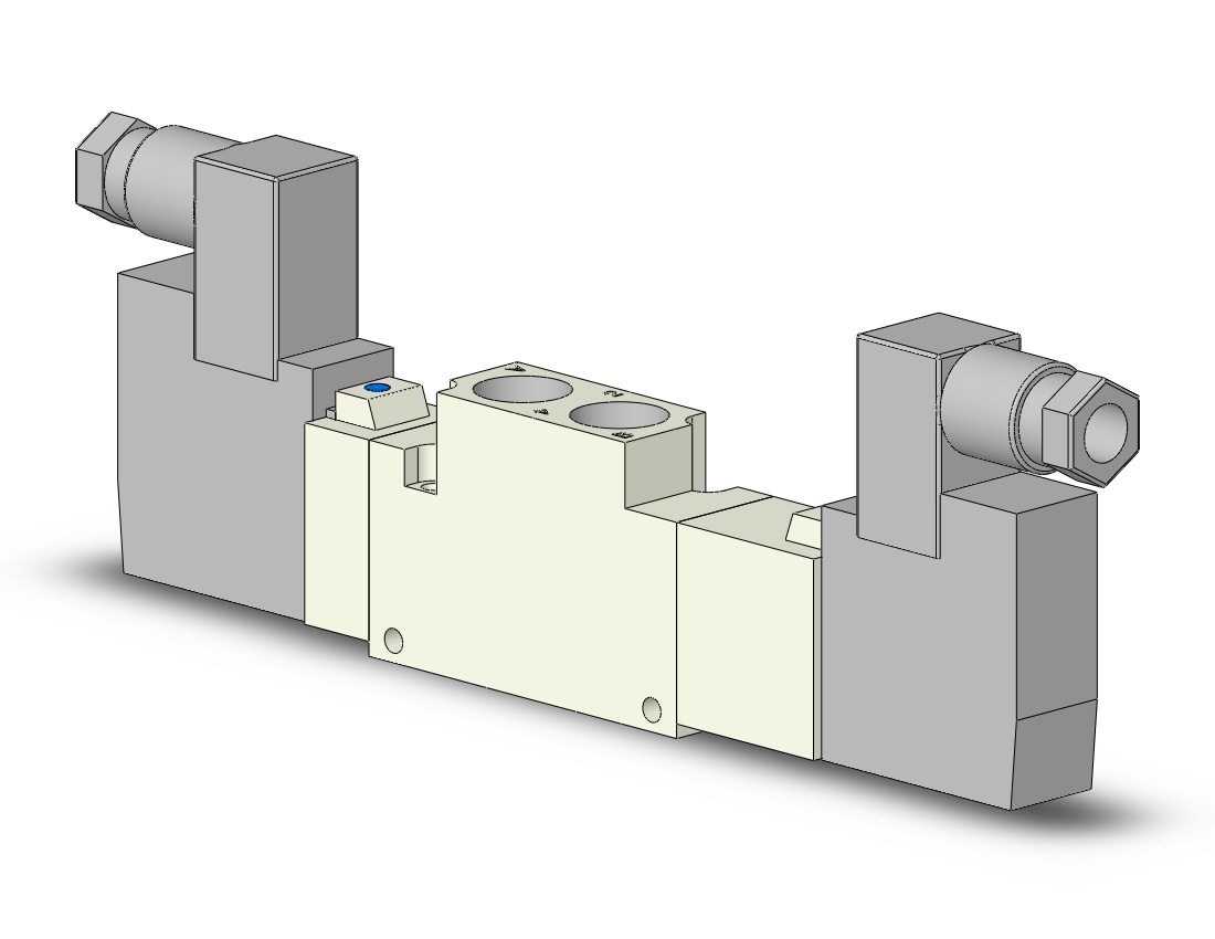 SMC VQZ3320-5YZ1-02 valve, body ported, din (dc), VQZ3000 VA