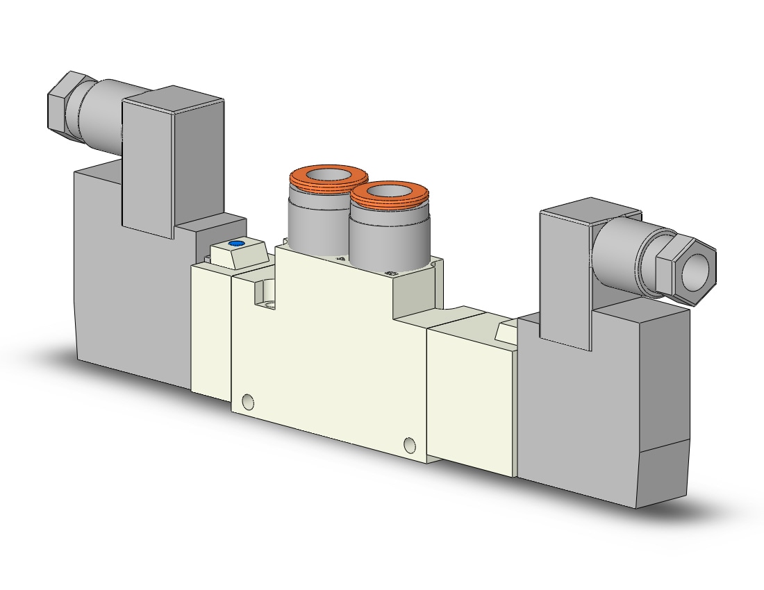 SMC VQZ3420K-5Y1-N11T-Q 3000 series 5 port valve, 4/5 PORT SOLENOID VALVE