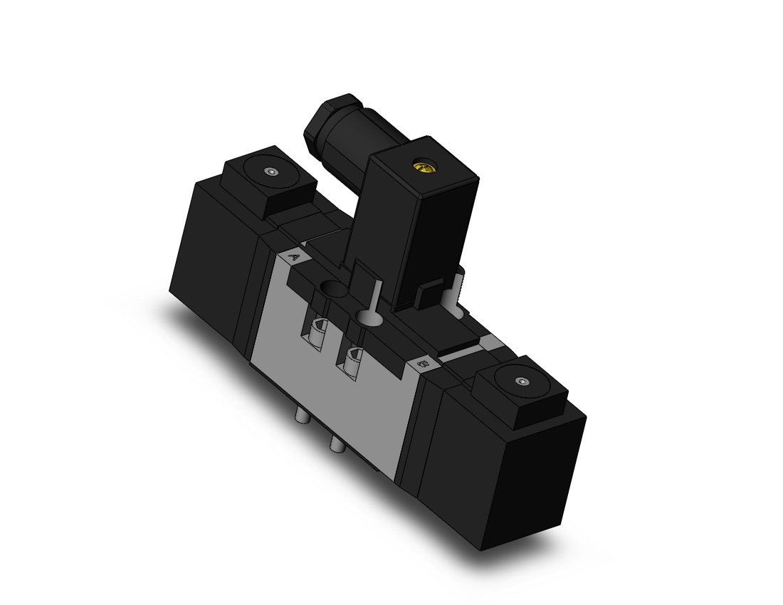 SMC VS7-6-FG-D-3-Q valve iso dbl sol size 1, VS7-6 SOL VALVE 4/5 PORT