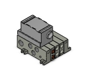 SMC VV5Q41-03N11TTD vv5q manifold, 4/5 PORT SOLENOID VALVE