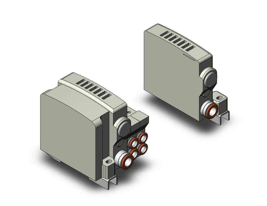 SMC VV5QC11-08N7SEBN-D0S mfld, plug-in, VV5QC11 MANIFOLD VQC 5-PORT