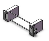 SMC VV100-10FBD2-10U2-C6F2 manifold, plug-in, SS3Y1 MANIFOLD SY100