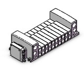 SMC VV5QC41-1003NSEA vqc manifold, 4/5 PORT SOLENOID VALVE
