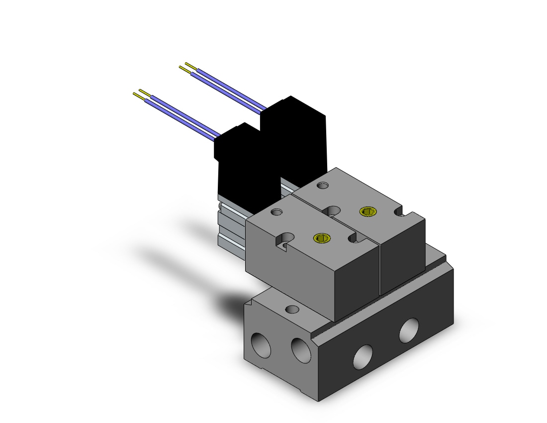 SMC VVEX2-1-2-02 mfld assy, VVX* MANIFOLD VX SERIES