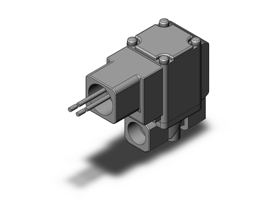 SMC VX210ESB solenoid valve for air, VX2 2-WAY MEDIA VALVE-V