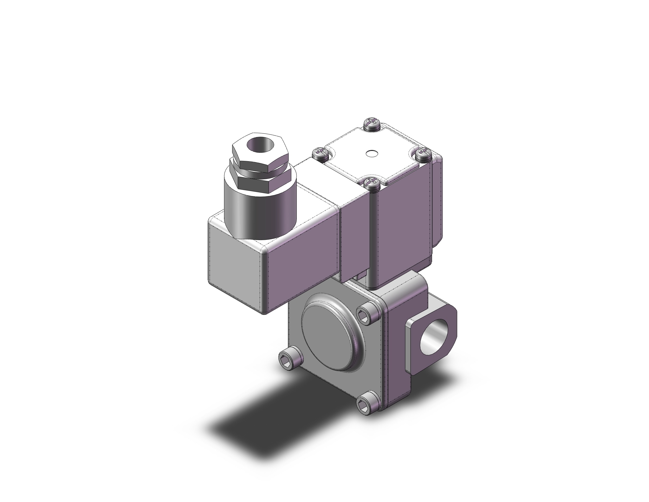 SMC VXD230AZ2A valve, media, VXD/VXZ 2-WAY MEDIA VALVE