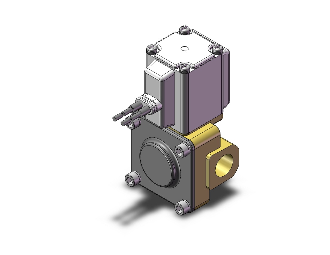 SMC VXD232AC valve, sol, VXD/VXZ 2-WAY MEDIA VALVE