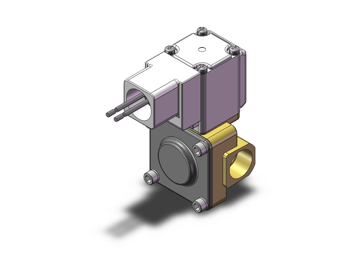 SMC VXD232BUB valve, sol, VXD/VXZ 2-WAY MEDIA VALVE