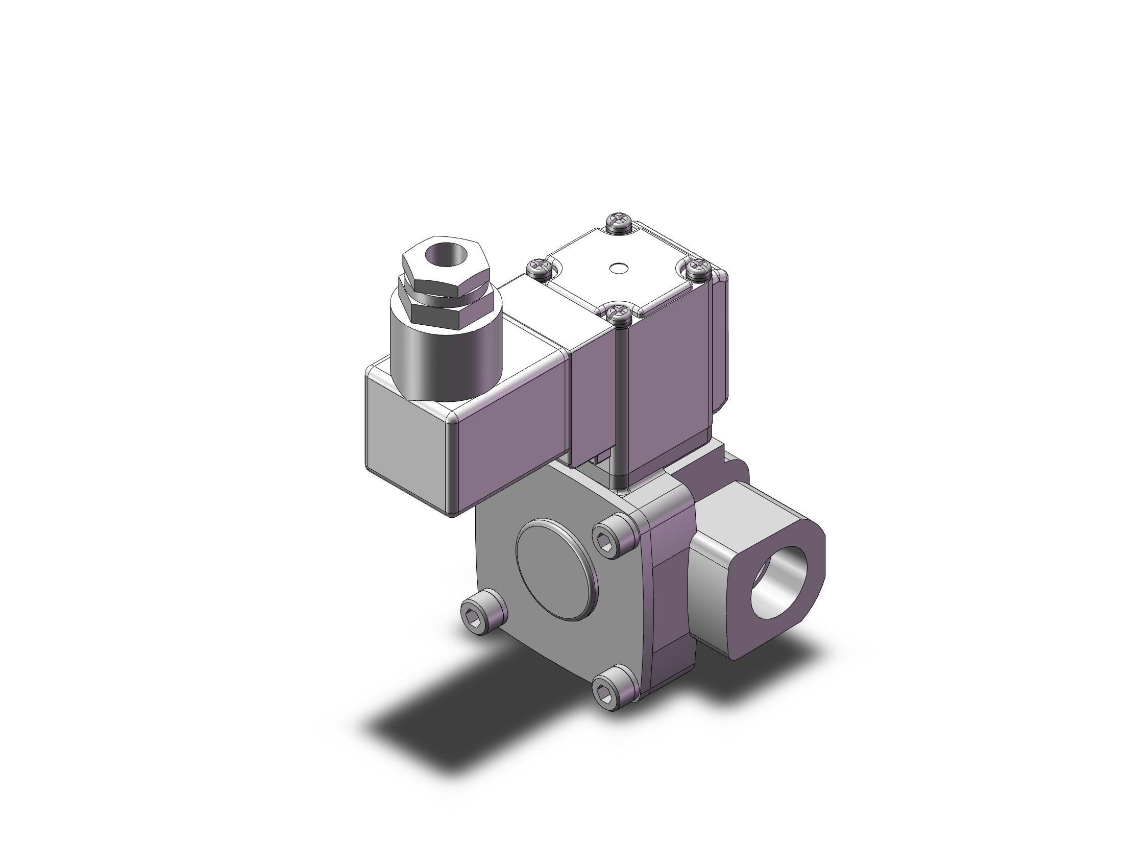 SMC VXD240GGB valve, media, VXD/VXZ 2-WAY MEDIA VALVE