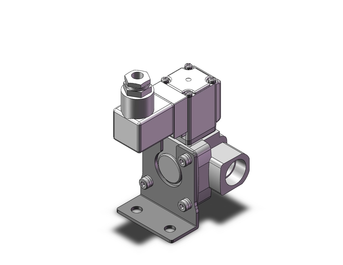 SMC VXD240HGBXB valve, media, VXD/VXZ 2-WAY MEDIA VALVE