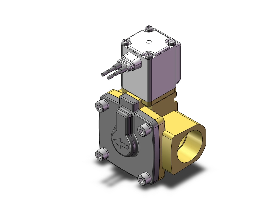 SMC VXD250LA valve, media, VXD/VXZ 2-WAY MEDIA VALVE