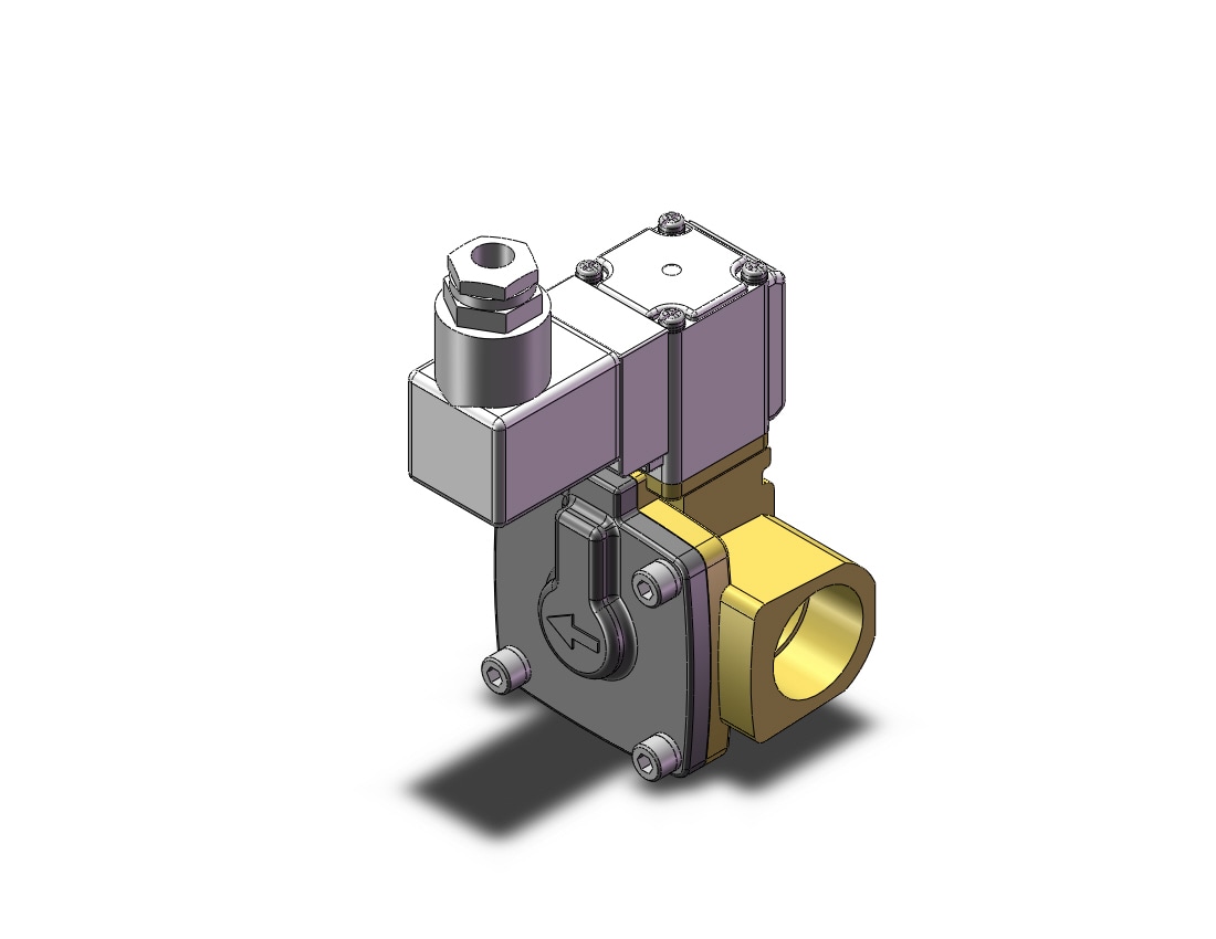 SMC VXD250LZ2A valve, media, VXD/VXZ 2-WAY MEDIA VALVE