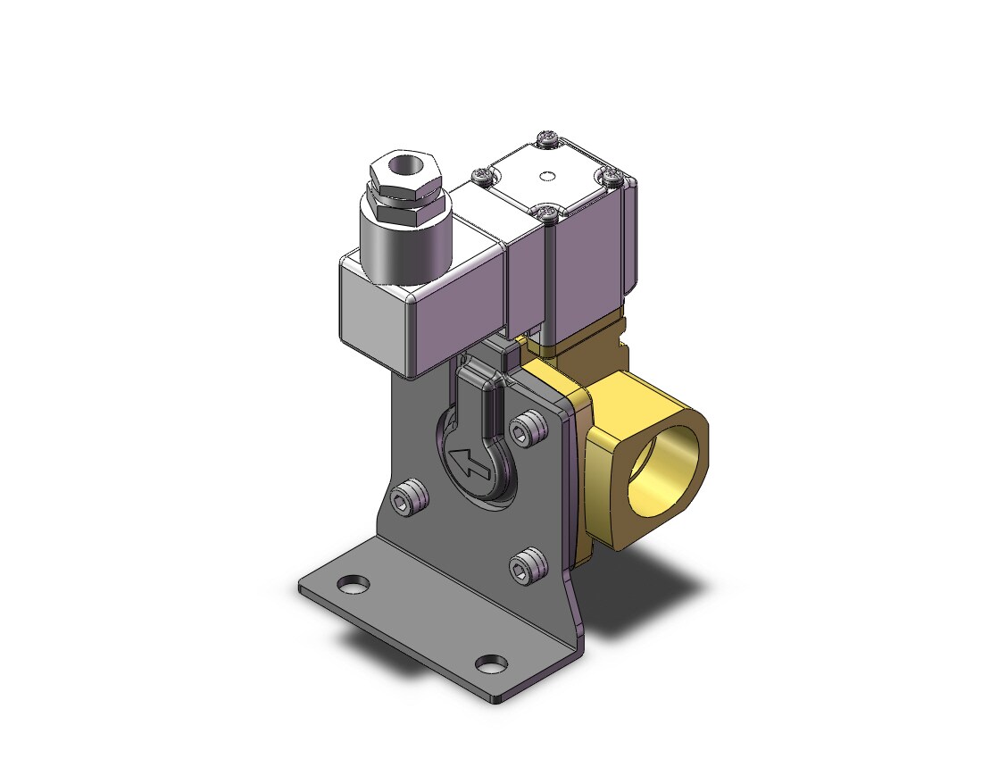 SMC VXD250LZ2AXB valve, media, VXD/VXZ 2-WAY MEDIA VALVE