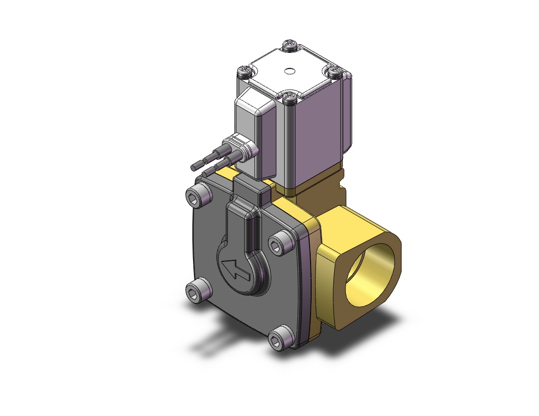 SMC VXD252LB valve, media, VXD/VXZ 2-WAY MEDIA VALVE