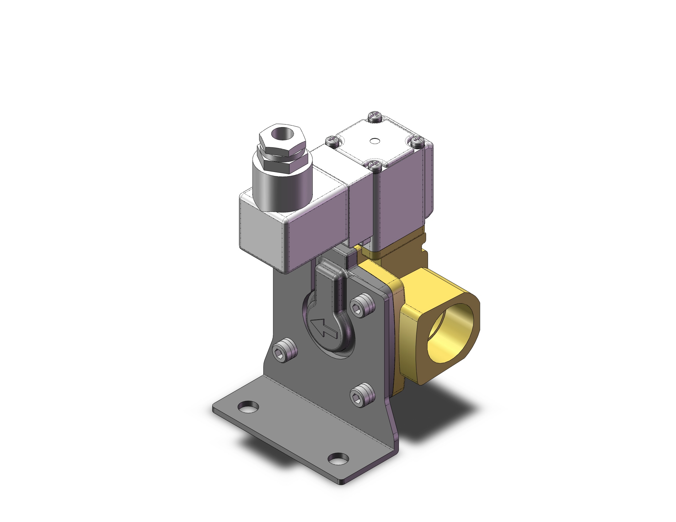 SMC VXD252LZ2AXB valve, media, VXD/VXZ 2-WAY MEDIA VALVE