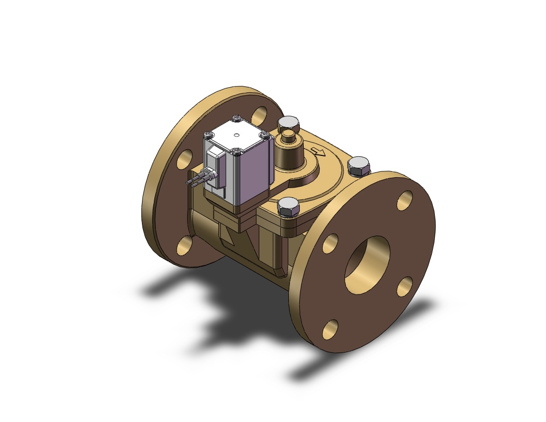 SMC VXD290SE Pilot Op 2 Port Solenoid Valve (n.c.), 2 PORT V