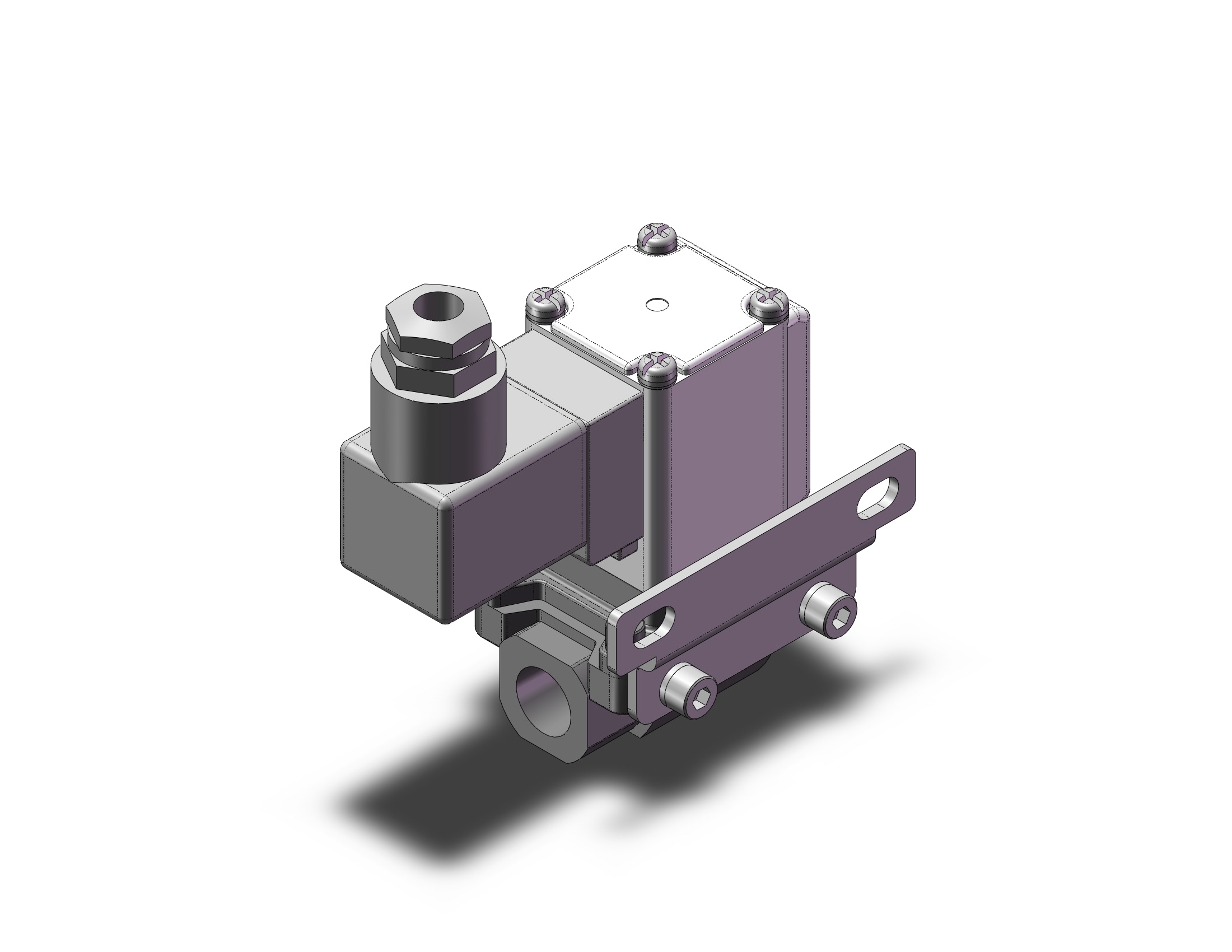 SMC VXZ230AGBXB valve, media (n.c), VXD/VXZ 2-WAY MEDIA VALVE