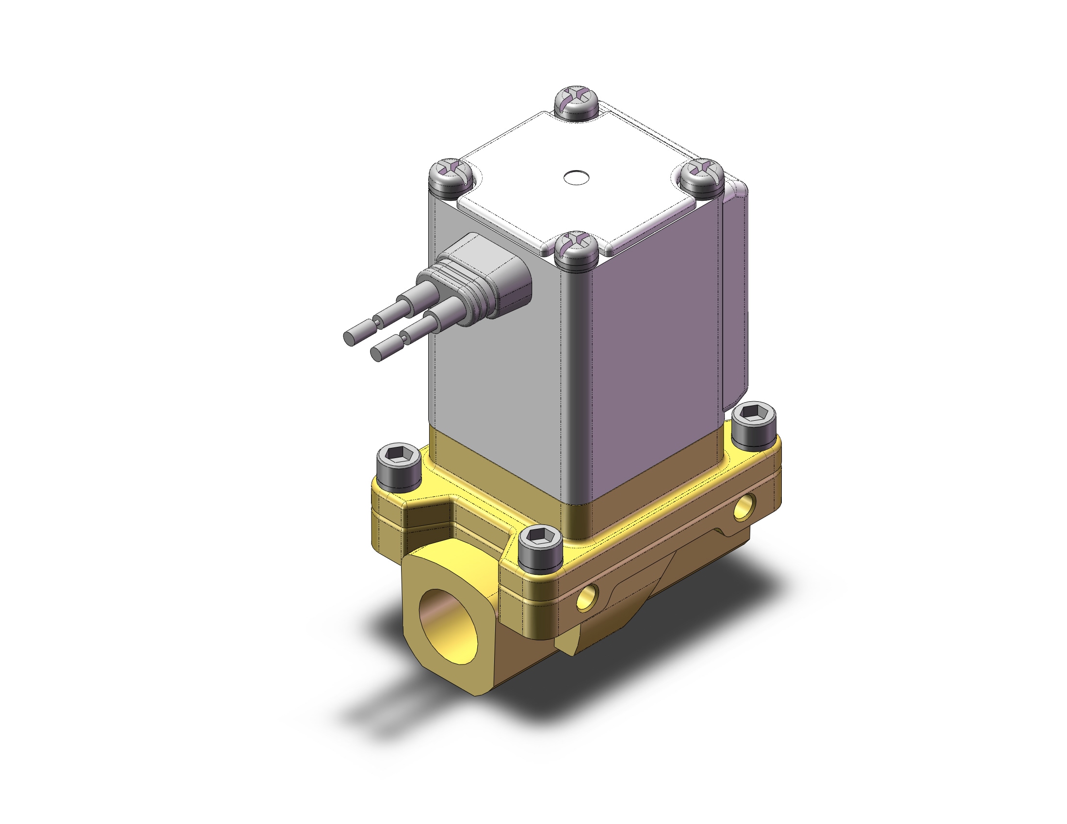 SMC VXZ232AA valve, media, VXD/VXZ 2-WAY MEDIA VALVE