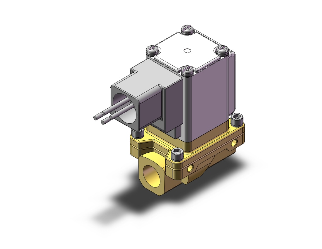 SMC VXZ232ASB valve, water size3, VXD/VXZ 2-WAY MEDIA VALVE