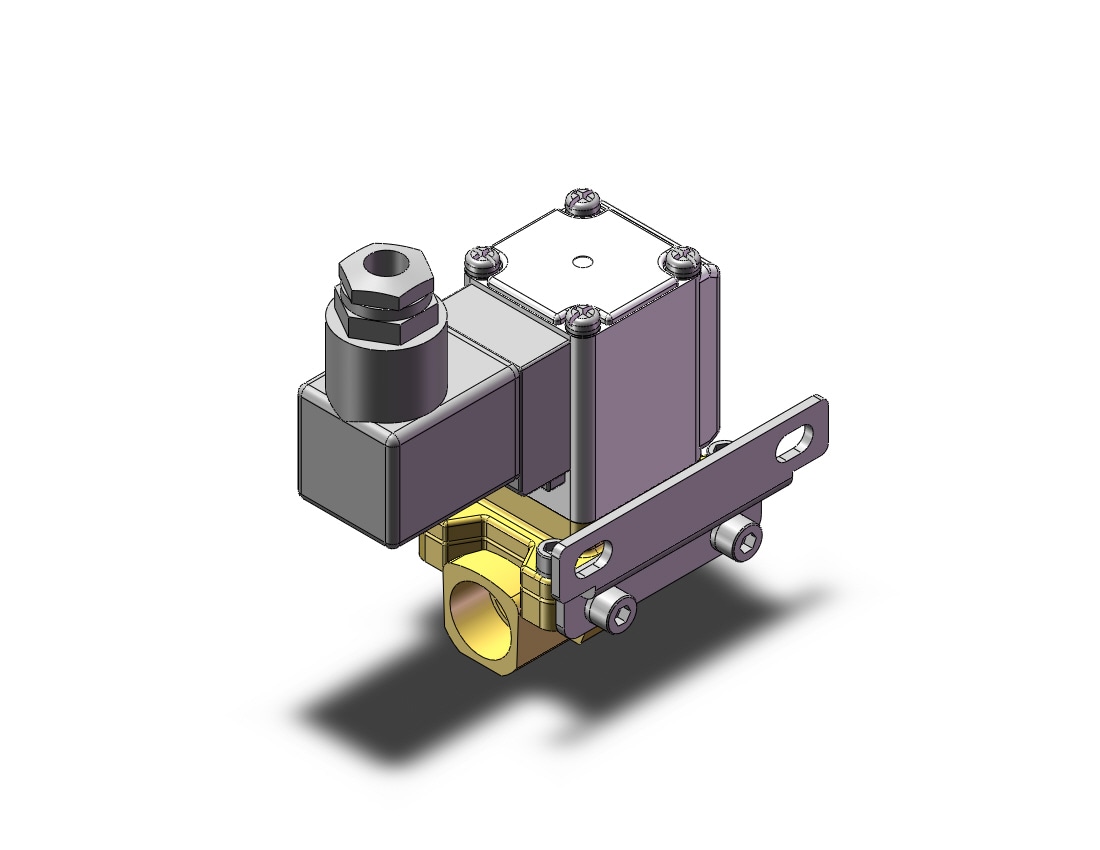 SMC VXZ232BGBXB valve, water size 3 n.c. 3/8 n, VXD/VXZ 2-WAY MEDIA VALVE