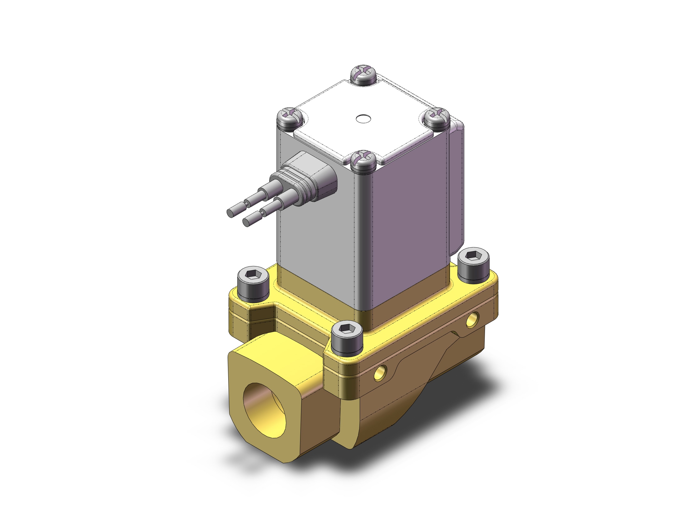 SMC VXZ240FA Valve, Water, VXD/VXZ 2-WAY MEDIA VALVE-VXZ240F