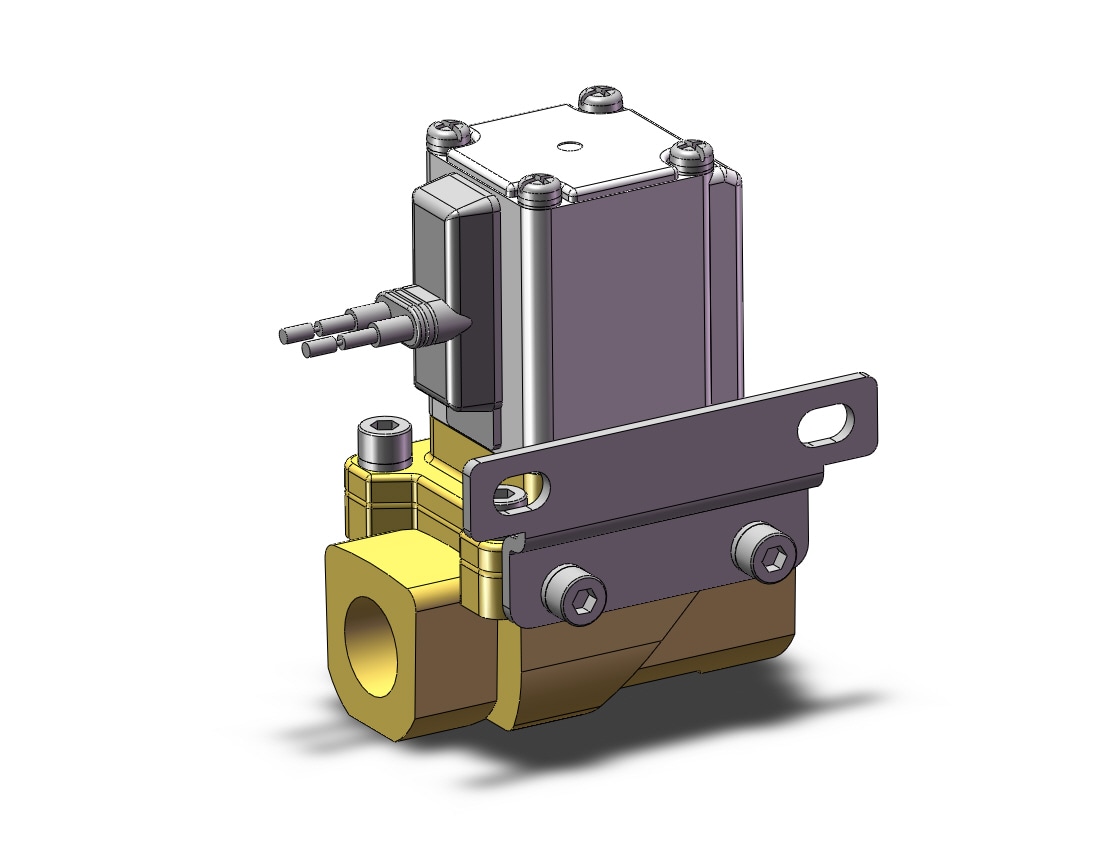 SMC VXZ240FFXB Valve, Media, VXD/VXZ 2-WAY MEDIA VALVE-VXZ24