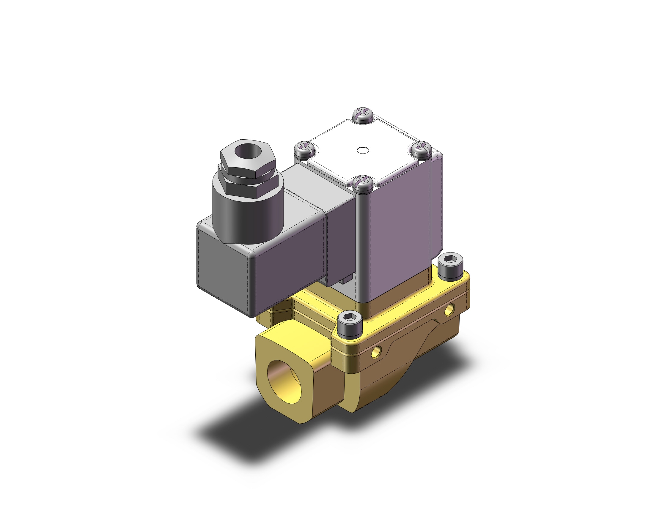 SMC VXZ242FZ2A valve, VXD/VXZ 2-WAY MEDIA VALVE