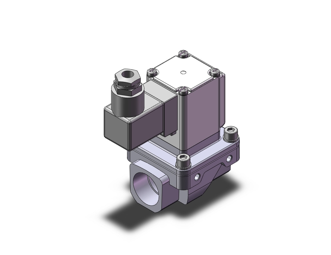 SMC VXZ252JGB valve, VXD/VXZ 2-WAY MEDIA VALVE